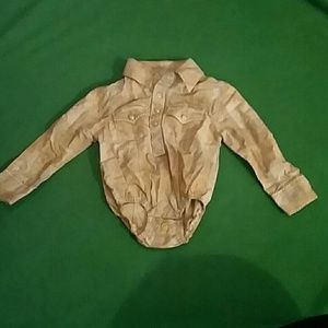 Wrangler onesie